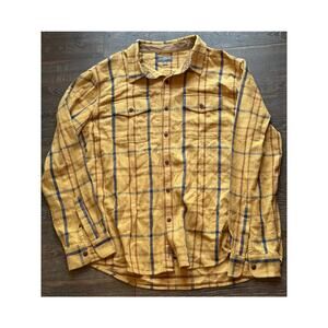 L.L. Bean Signature Slim Fit Mens Flannel Size XL 100% Cotton